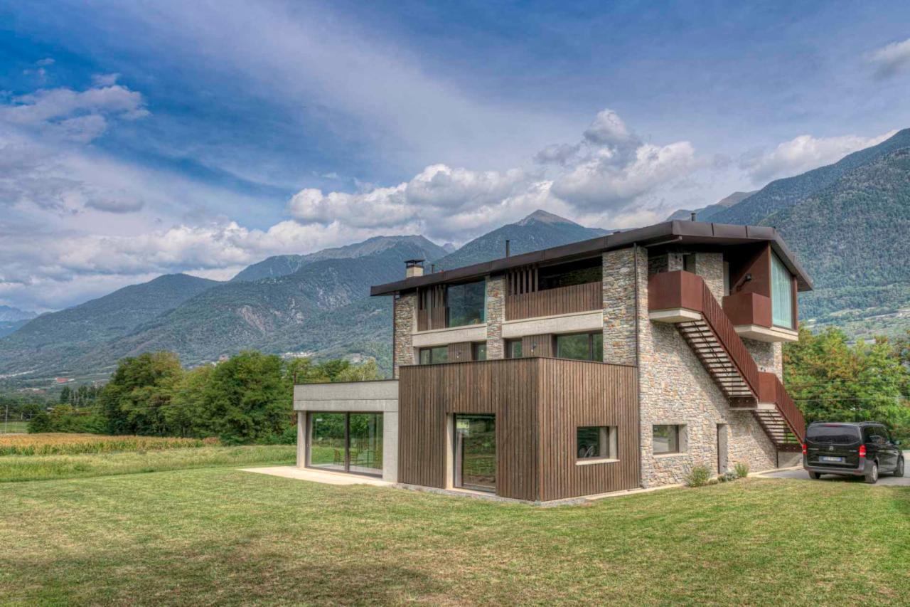 Agriturismo B&B Caffe E Vino Sondrio Exterior photo
