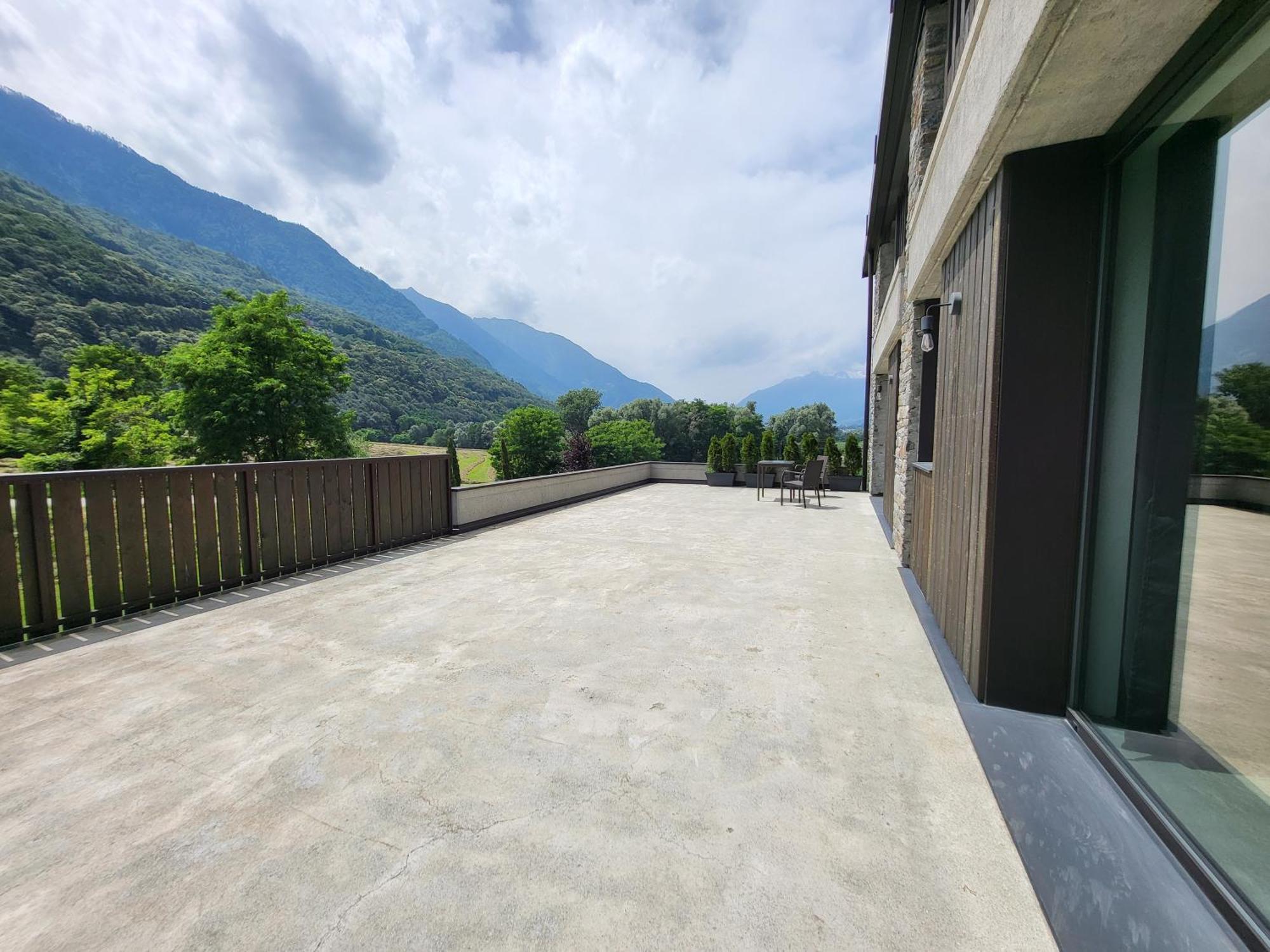 Agriturismo B&B Caffe E Vino Sondrio Exterior photo