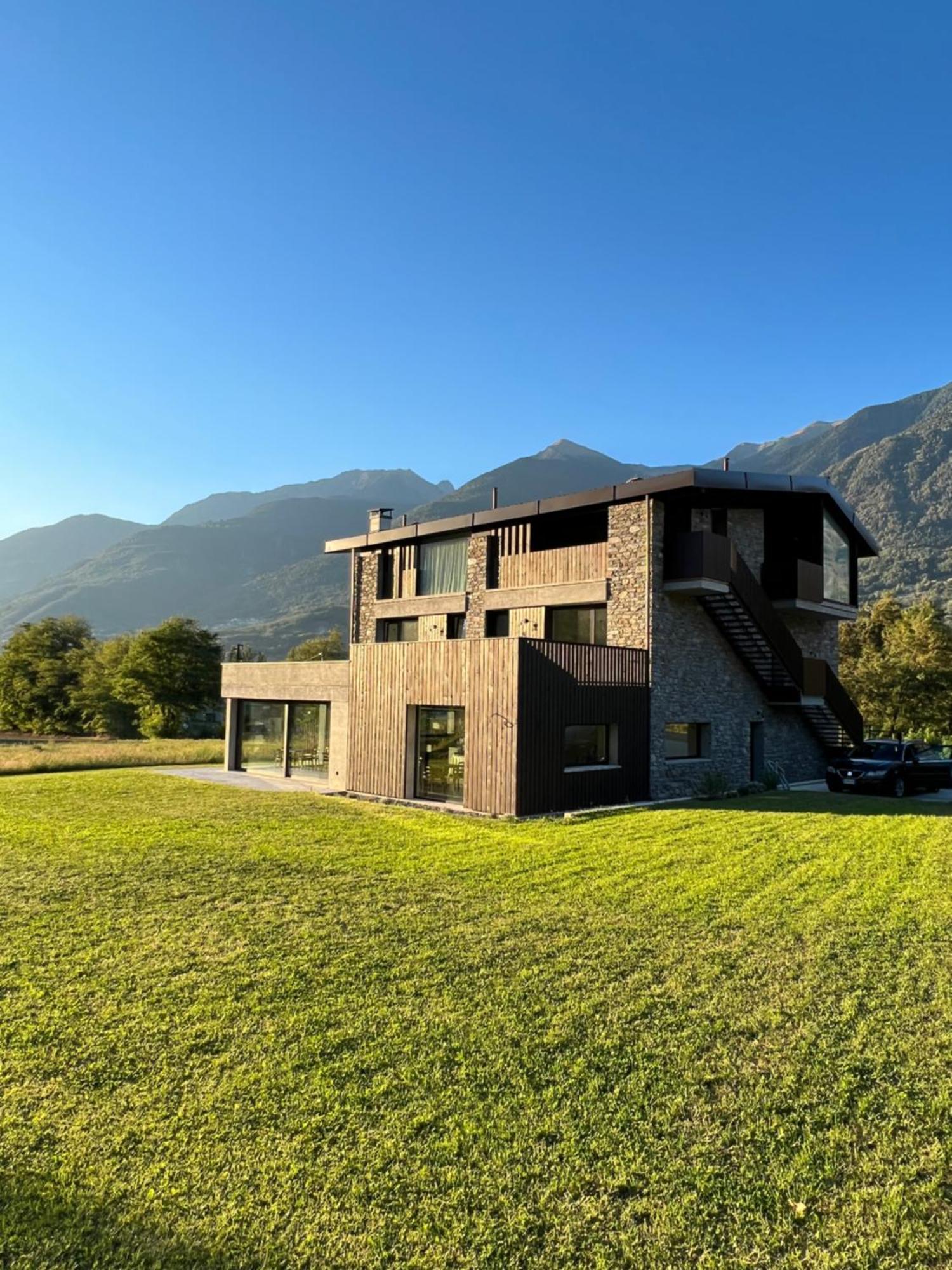 Agriturismo B&B Caffe E Vino Sondrio Exterior photo